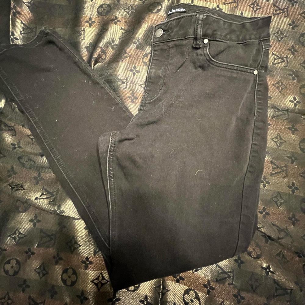 Black jeans skinny leg size 14